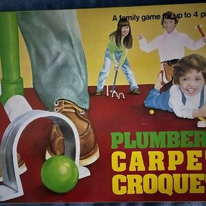 Plumber's Carpet Croquet Game